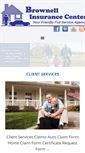 Mobile Screenshot of brownellinsurance.com